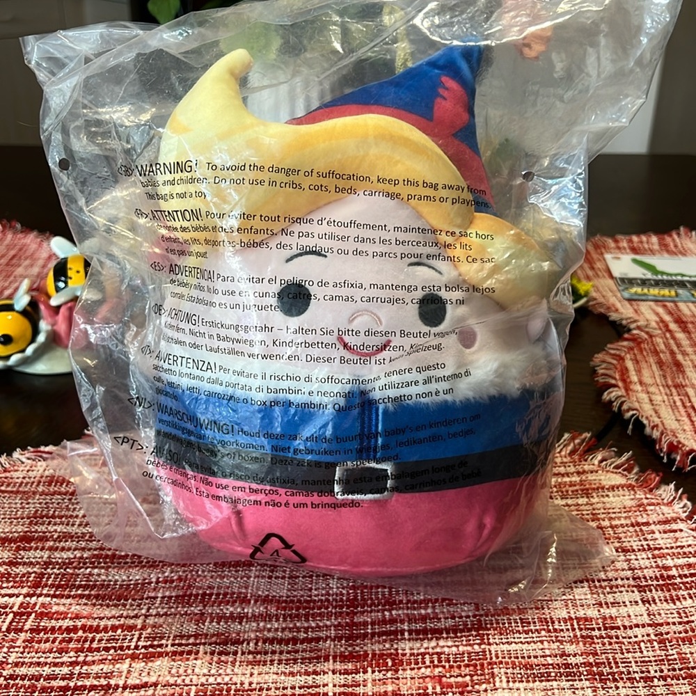 NEW IN BAG SQUISH MALLOW RUDOLPH 8”